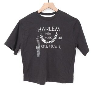 DSG Boys Harlem New York Basketball Graphic T-Shirt Black XS 6-7